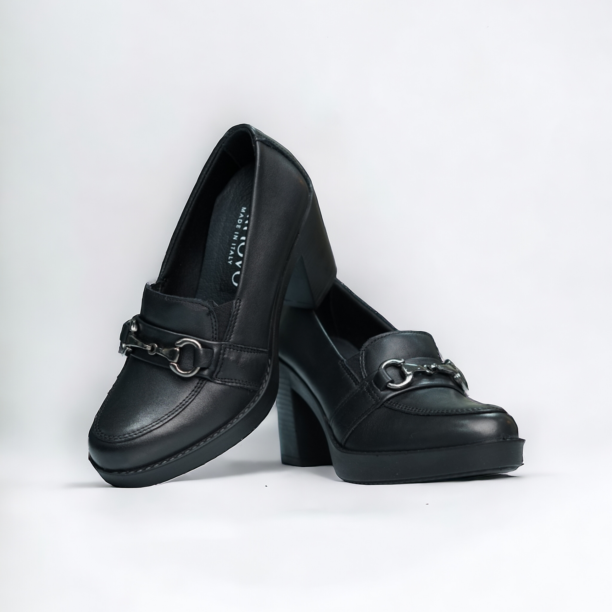 Mocassin à talon épais Carlotta - STILNOVO